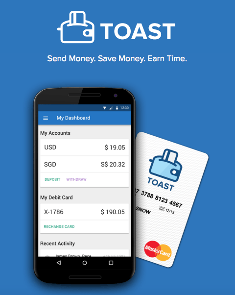 Toast; Low Cost Blockchain-Powered Remittances for the Unbanked Migrant Workers