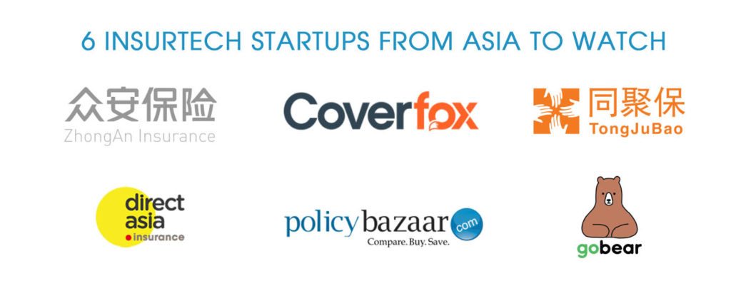6 Insurtech Startups From Asia to Watch Insurtech Startups from Asia to Watch