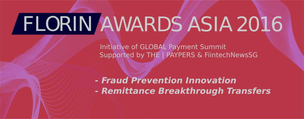 Florins Awards Asia and GLOBAL Payment Summit 2016 florin awards