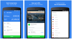 TransferGo mobile app