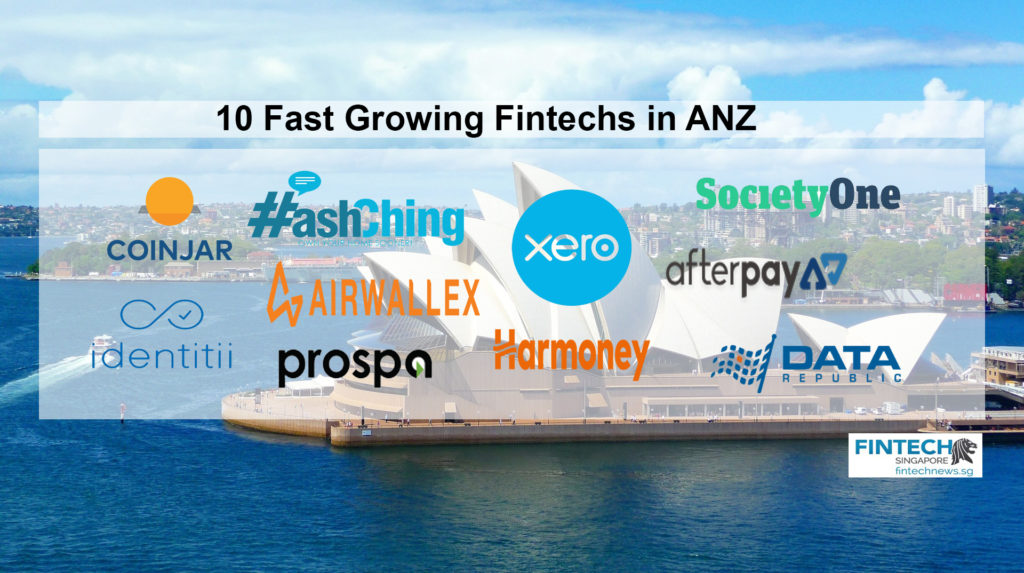 10 Fast Growing Fintechs in Australia and New Zealand