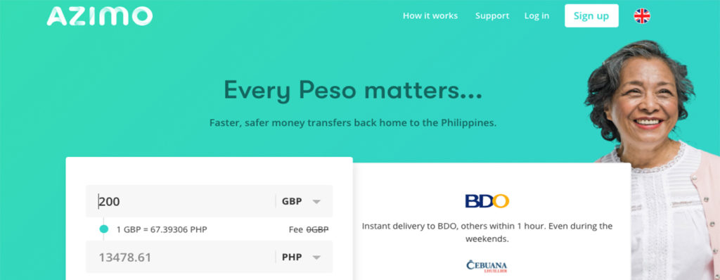 Azimo Launches Cash Pick-Up In The Philippines
