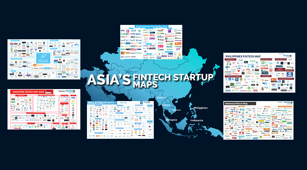 ASIA’S FINTECH STARTUP MAPS
