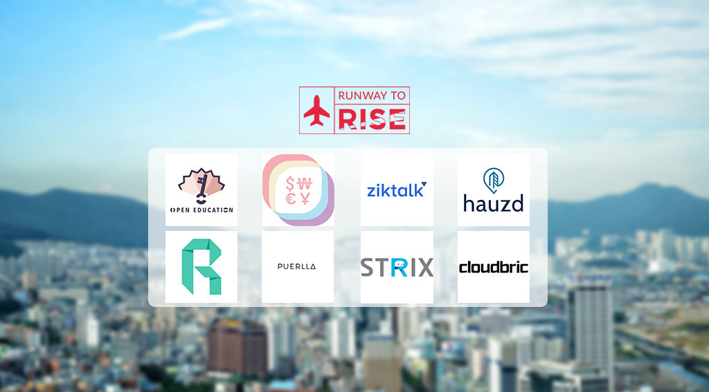 Korean Startups Competing at Runway to RISE