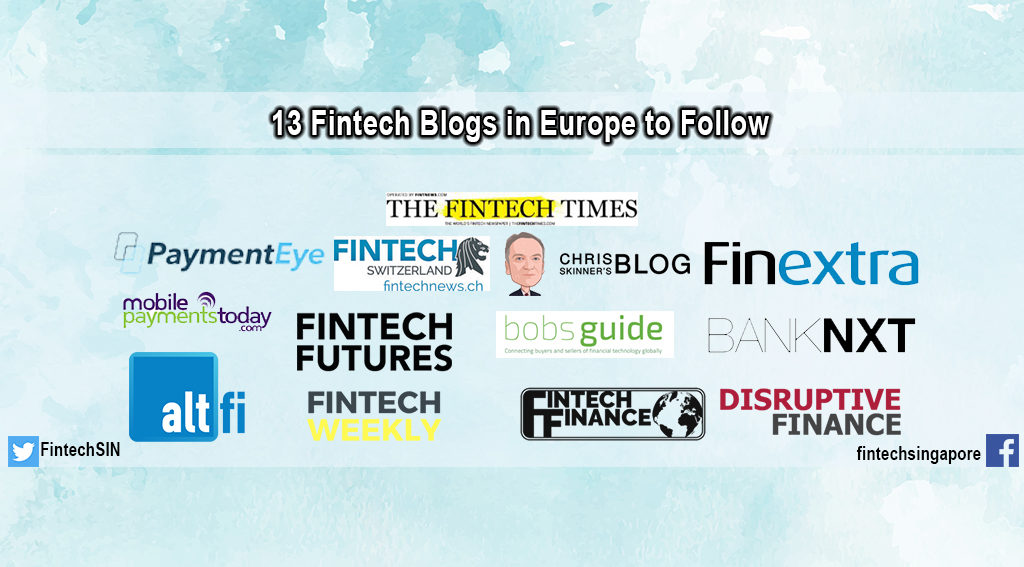 Top 13 Fintech Blogs and Newspages in Europe