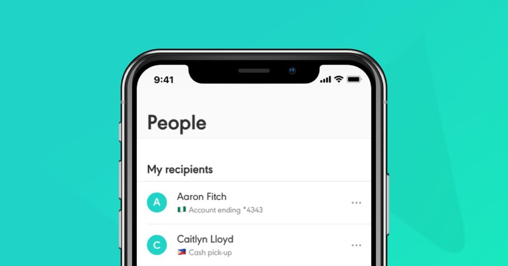 Azimo mobile payment
