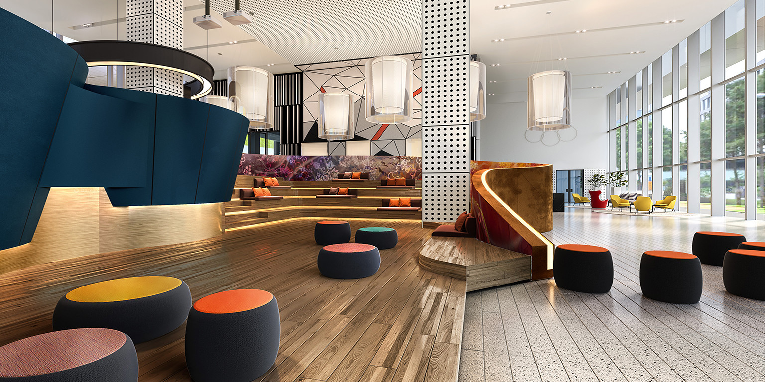 Coworking space fintech startup singapore : Bridge+ Co-working space