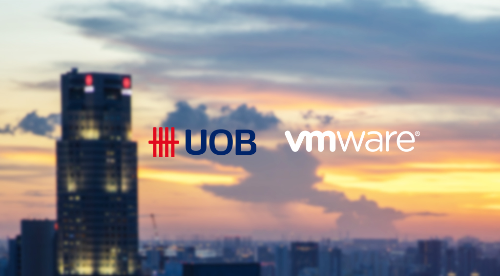 UOB Deploys Secure Virtual Desktop for 3,000 of its IT Staff Using VMWare UOB Partners VMware to Deploy a Secure Virtual Desktop for Its Remote IT Team