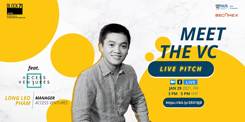 Fintech Webinars and Virtual Events Asia - Meet the VCs feat. Access Ventures