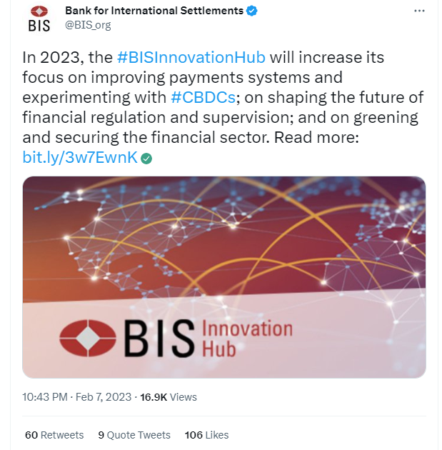 BIS Innovation CBDC