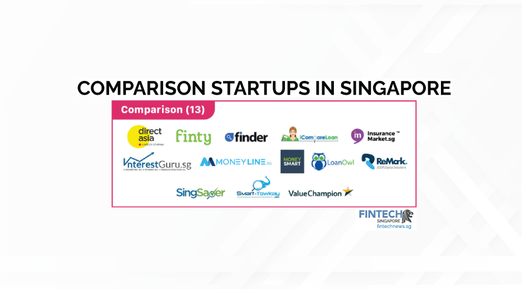 Comparison Startups in Singapore