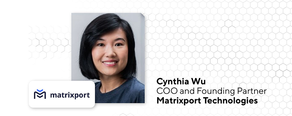 Top female fintech founder asia - Cynthia Wu, COO & Founding Partner, Matrixport