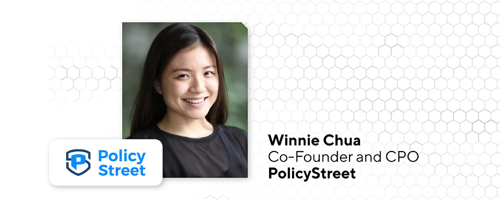 Top female fintech leader asia - Winnie Chua Co-Founder & CPO, PolicyStreet, Malaysia