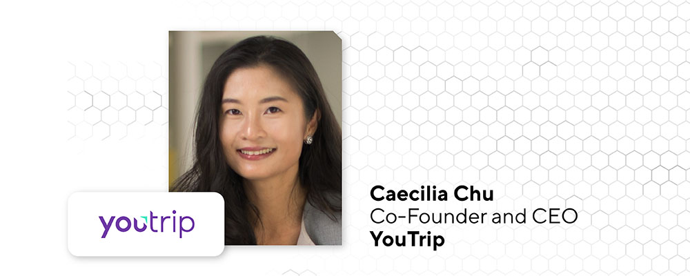 Top female fintech founder asia - Caecilia Chu, YouTrip