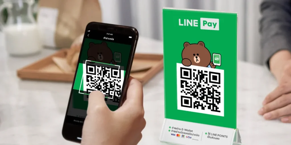 Line Pay in Thailand, Source: Line Pay Thailand