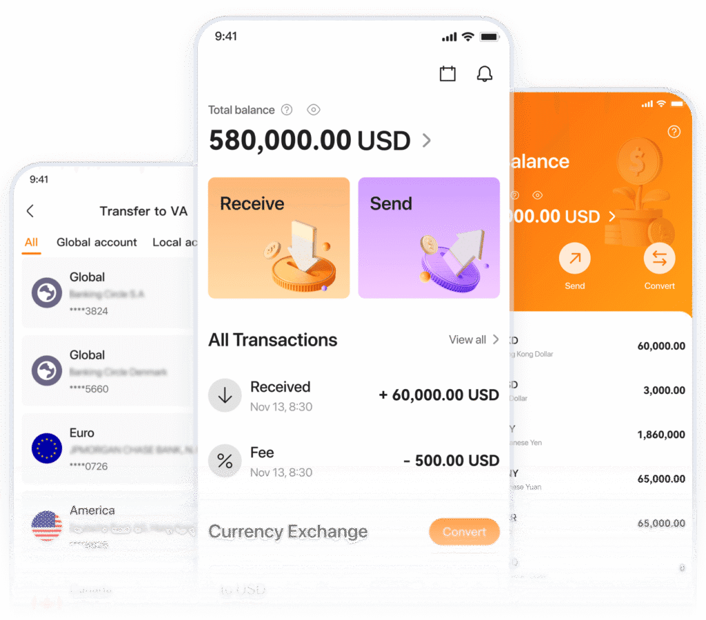 XTransfer app mockup, Source: XTransfer