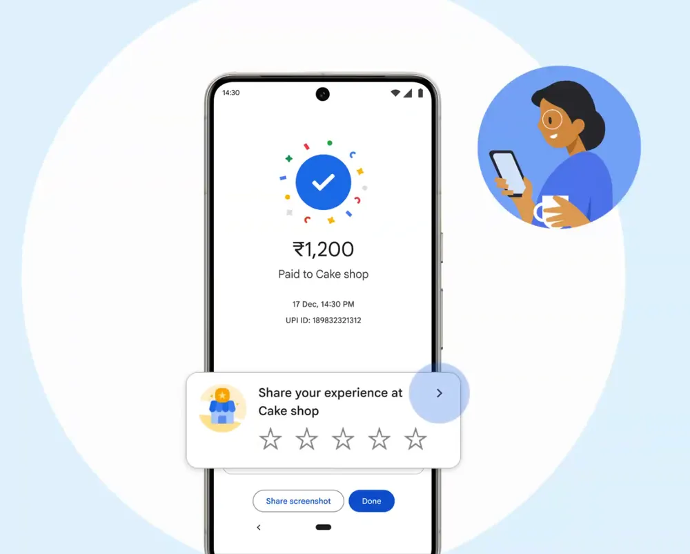 Google Pay credit card