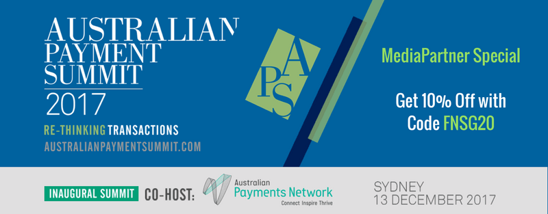 Banner of Australian Payment Summit 2017