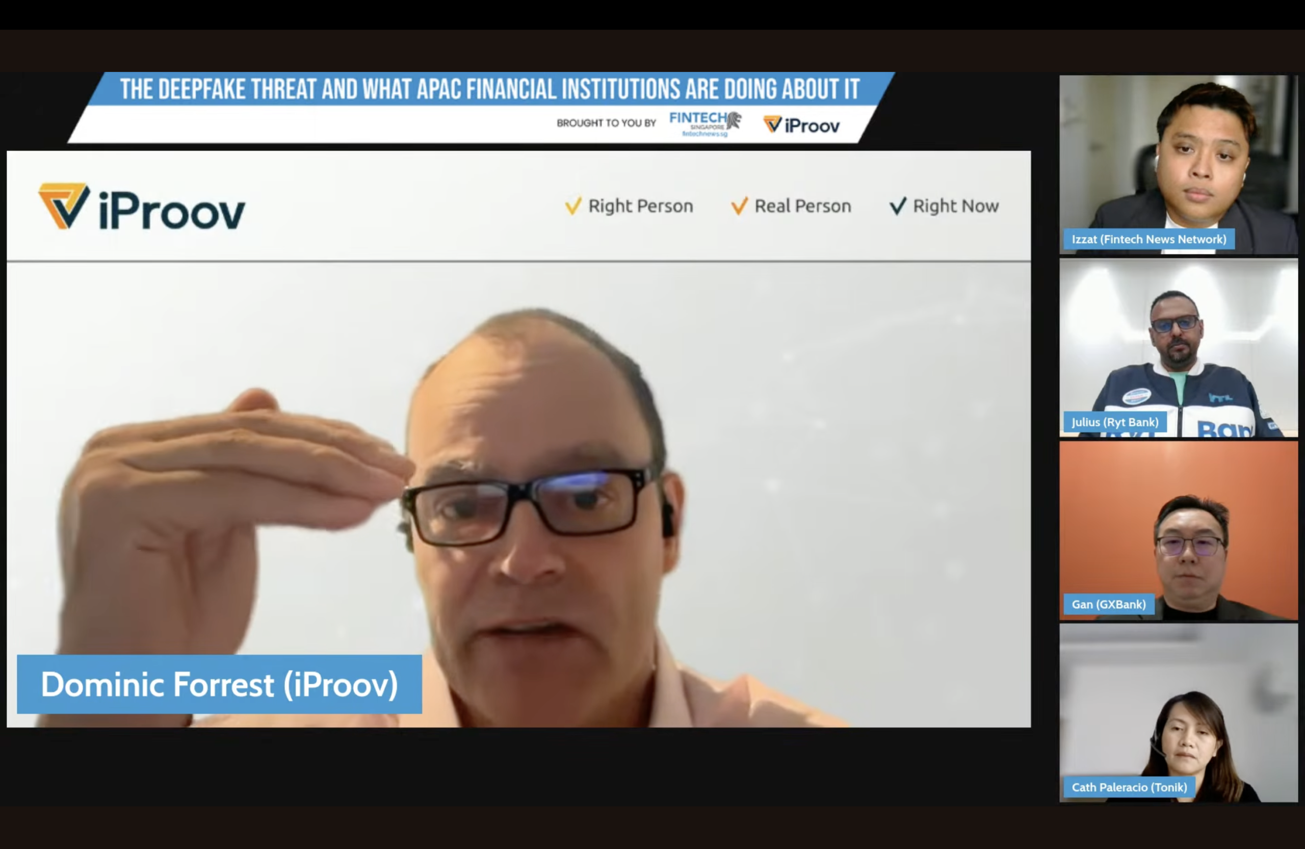 Deepfake Fraud APAC - Dominic Forrest